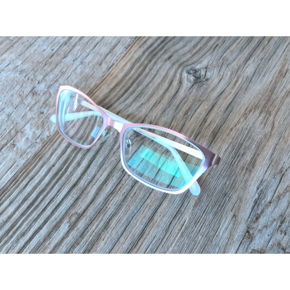Ottoto Rose Gold Cat Eye Eyeglasses Andrea Frames Full Metal 53 17 145
